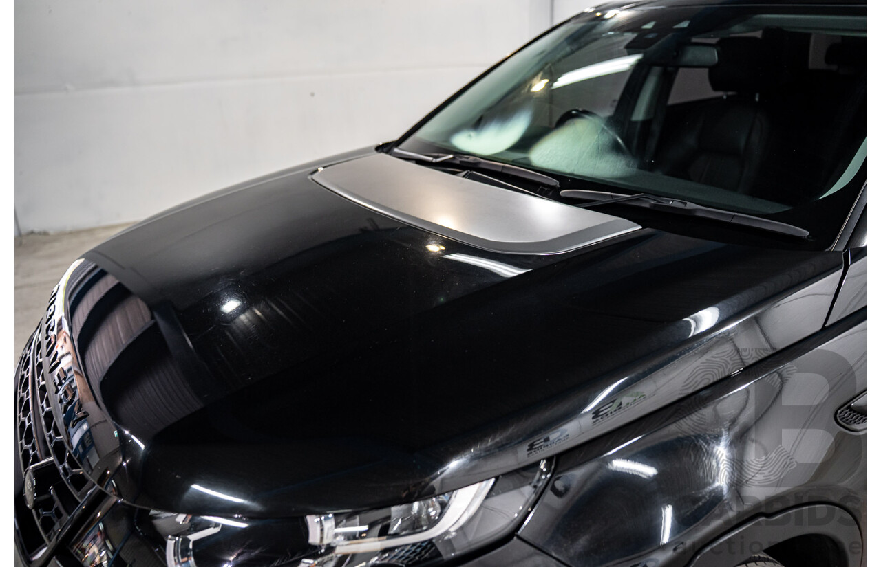 02/2019 Land Rover Discovery Sport TD4 110 SE (AWD) LC MY19 4d Wagon Santorini Black Metallic Turbo Diesel 2.0L - 7 Seater