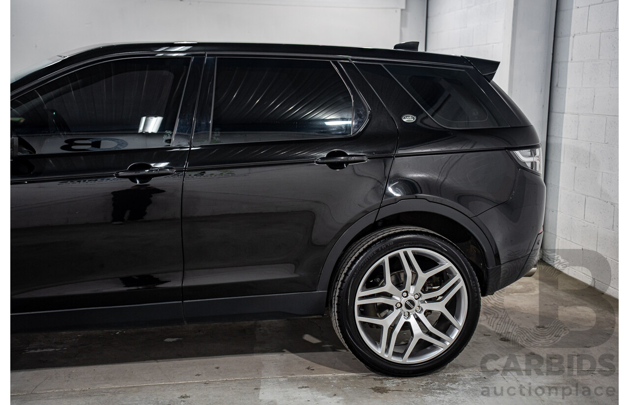 02/2019 Land Rover Discovery Sport TD4 110 SE (AWD) LC MY19 4d Wagon Santorini Black Metallic Turbo Diesel 2.0L - 7 Seater