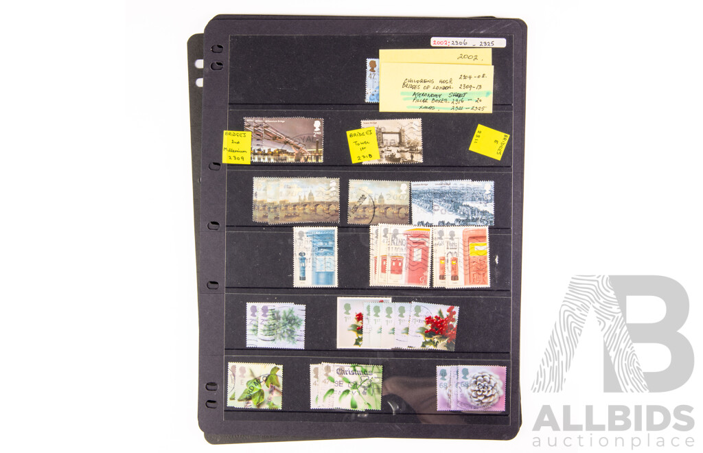Collection of Australian and Antarctic Territory Mint and Cancelled Stamps Examples Spanning 1950's to 2000's, PNG 1991 Annual Album, Forty Royal Years Album, 1988 Bicentennial and More