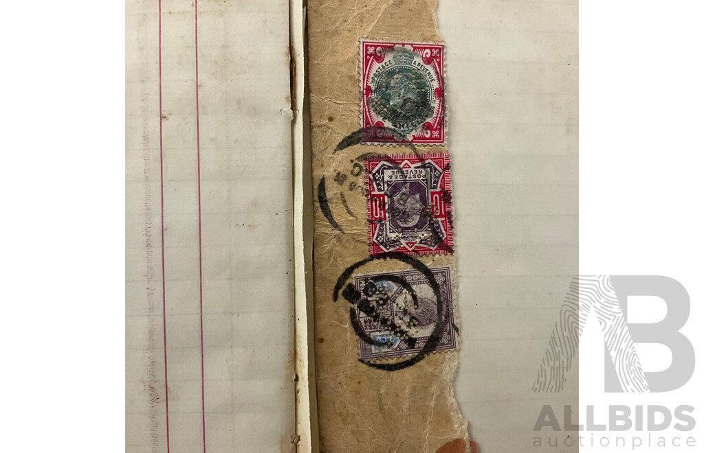 Album of Mostly Antique International Stamps Including Wurttemberg Imperf, New Zealand 1870's, USA Lincoln, Washington, Jackson, Franklin, Switzerland, France, Germany, Italy, Bavaria, Sweden, Norway, Hanover, Fiji, Austria Baden, Prussia and More