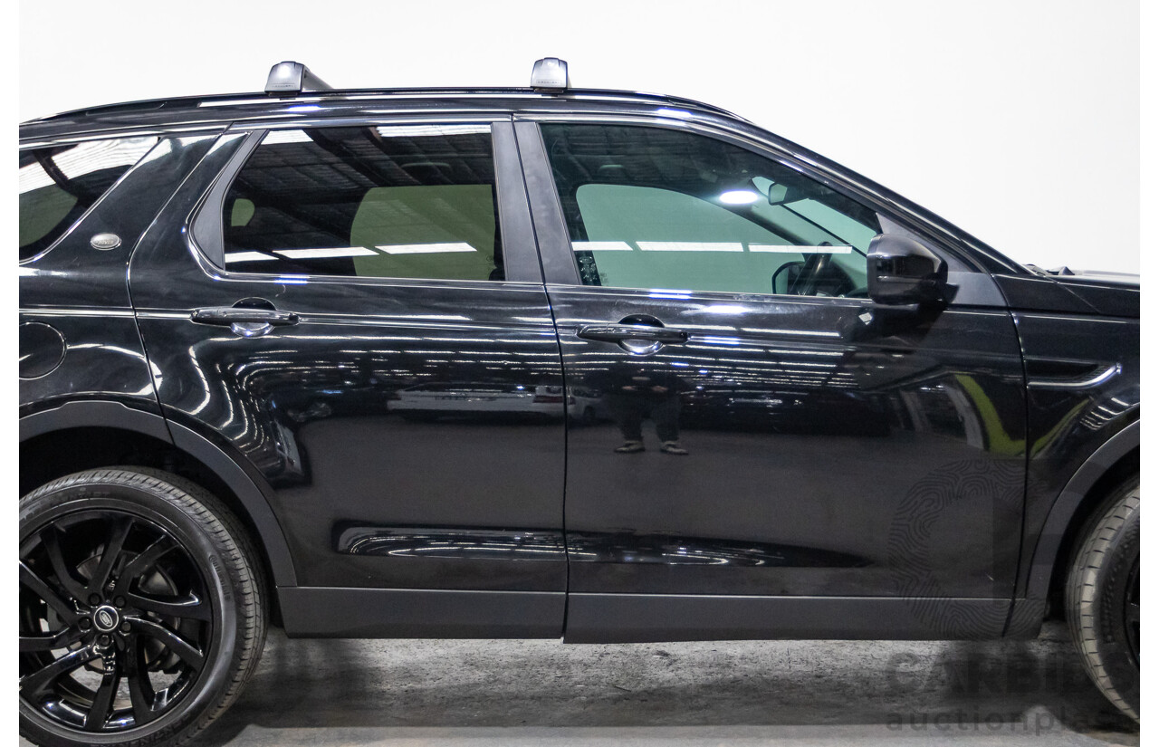 07/2015 Land Rover Discovery Sport TD4 HSE (AWD) LC 4D Wagon Black Turbo Diesel 2.2L - 7 Seats
