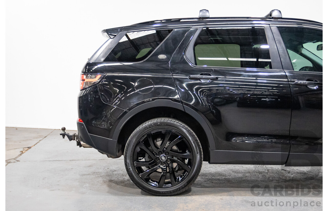 07/2015 Land Rover Discovery Sport TD4 HSE (AWD) LC 4D Wagon Black Turbo Diesel 2.2L - 7 Seats