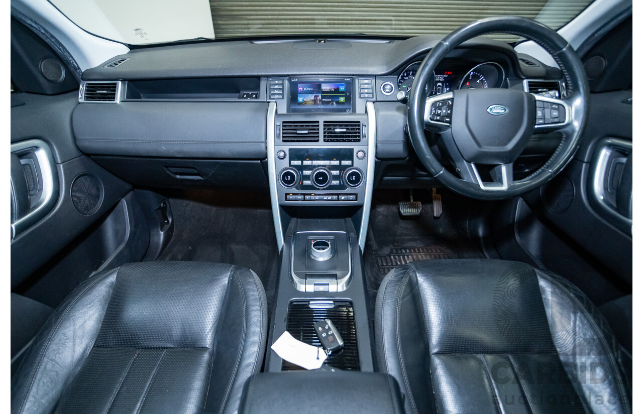 07/2015 Land Rover Discovery Sport TD4 HSE (AWD) LC 4D Wagon Black Turbo Diesel 2.2L - 7 Seats