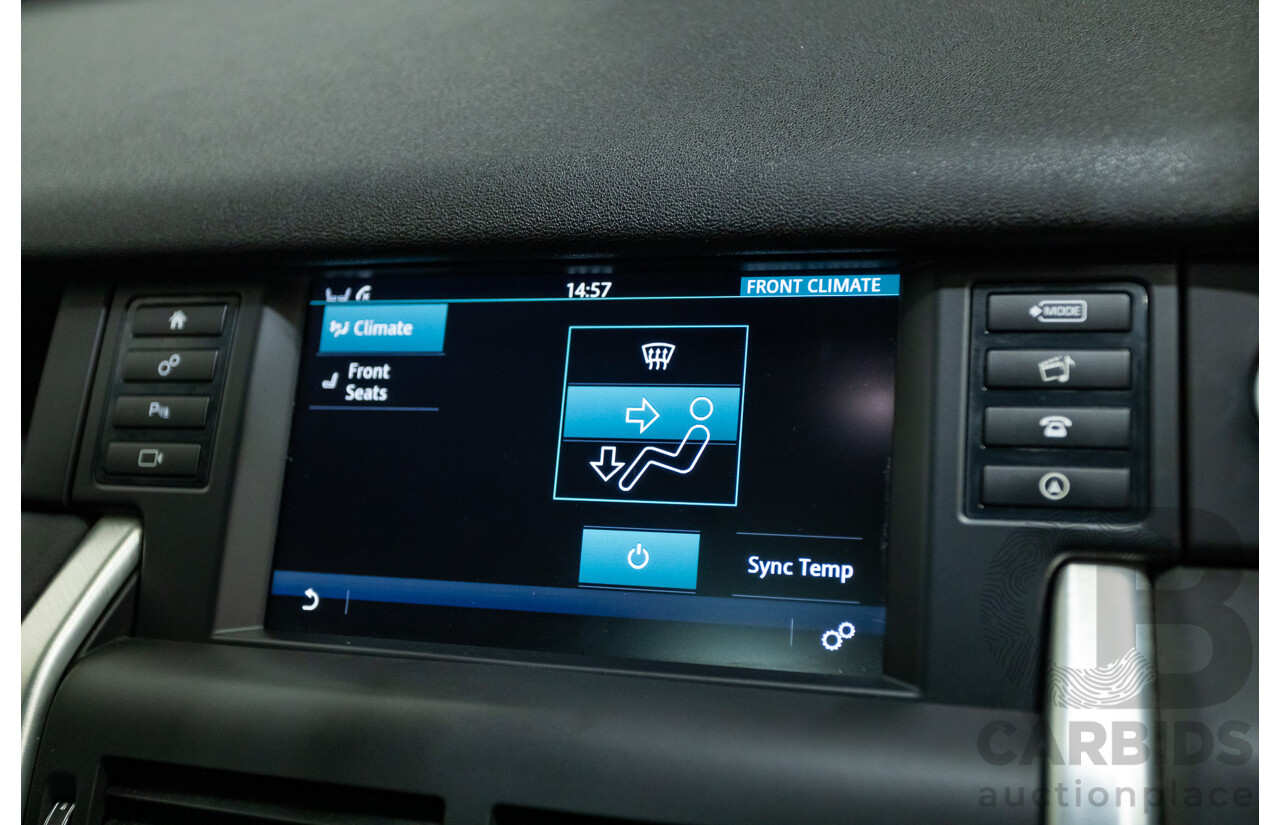 07/2015 Land Rover Discovery Sport TD4 HSE (AWD) LC 4D Wagon Black Turbo Diesel 2.2L - 7 Seats