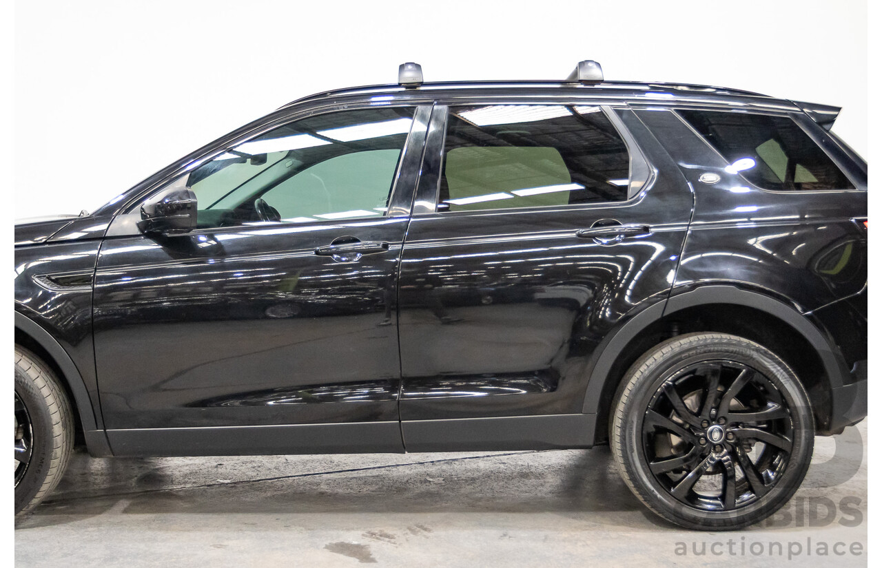 07/2015 Land Rover Discovery Sport TD4 HSE (AWD) LC 4D Wagon Black Turbo Diesel 2.2L - 7 Seats