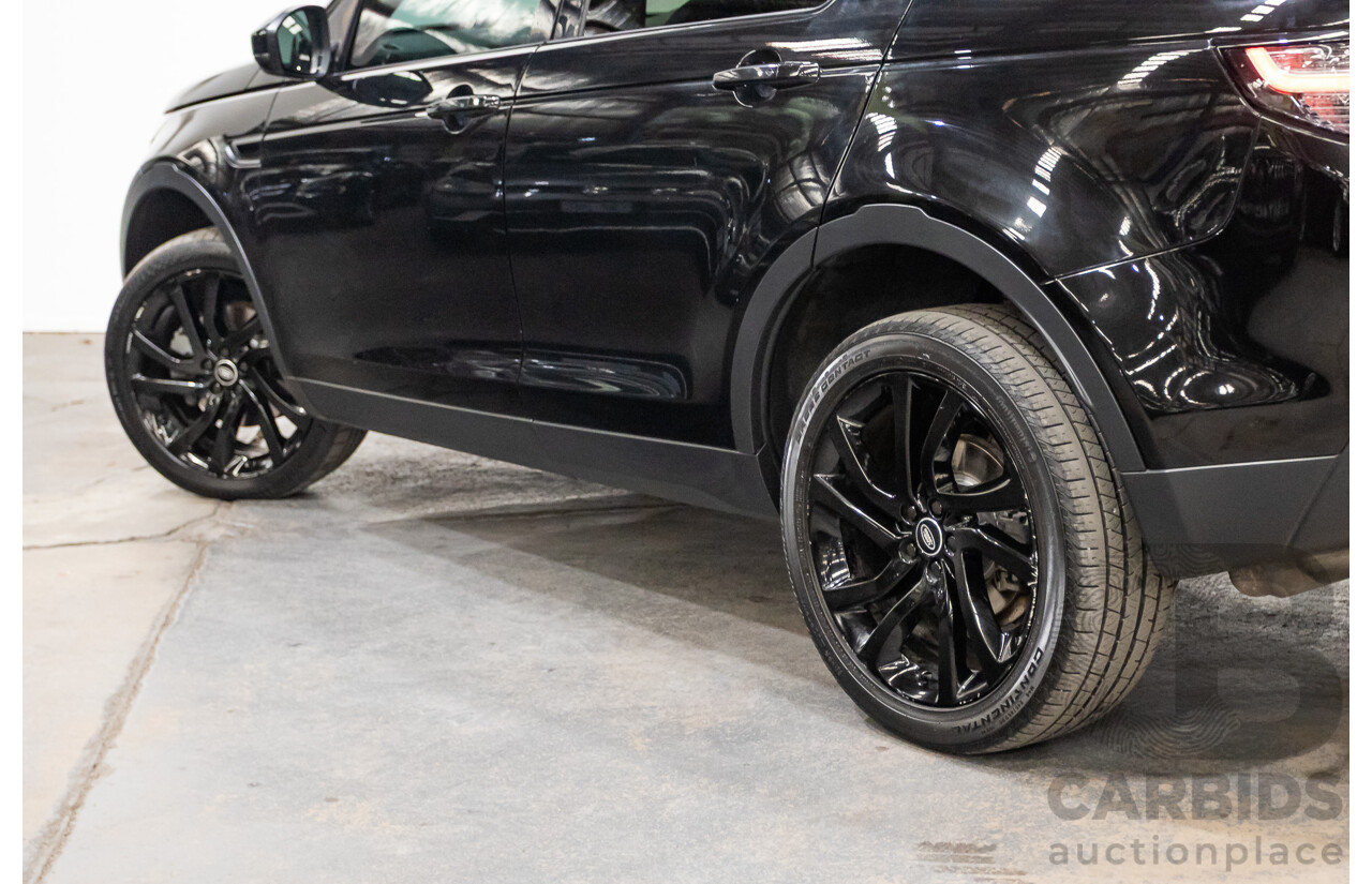 07/2015 Land Rover Discovery Sport TD4 HSE (AWD) LC 4D Wagon Black Turbo Diesel 2.2L - 7 Seats