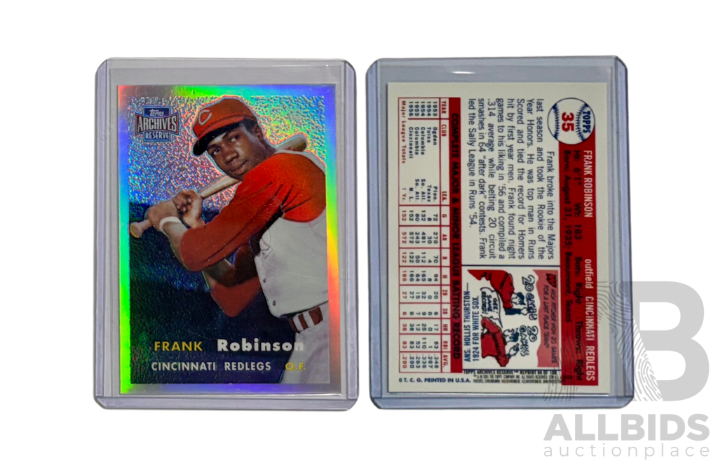 Frank Robinson 2001 Topps Archives Reserve #35