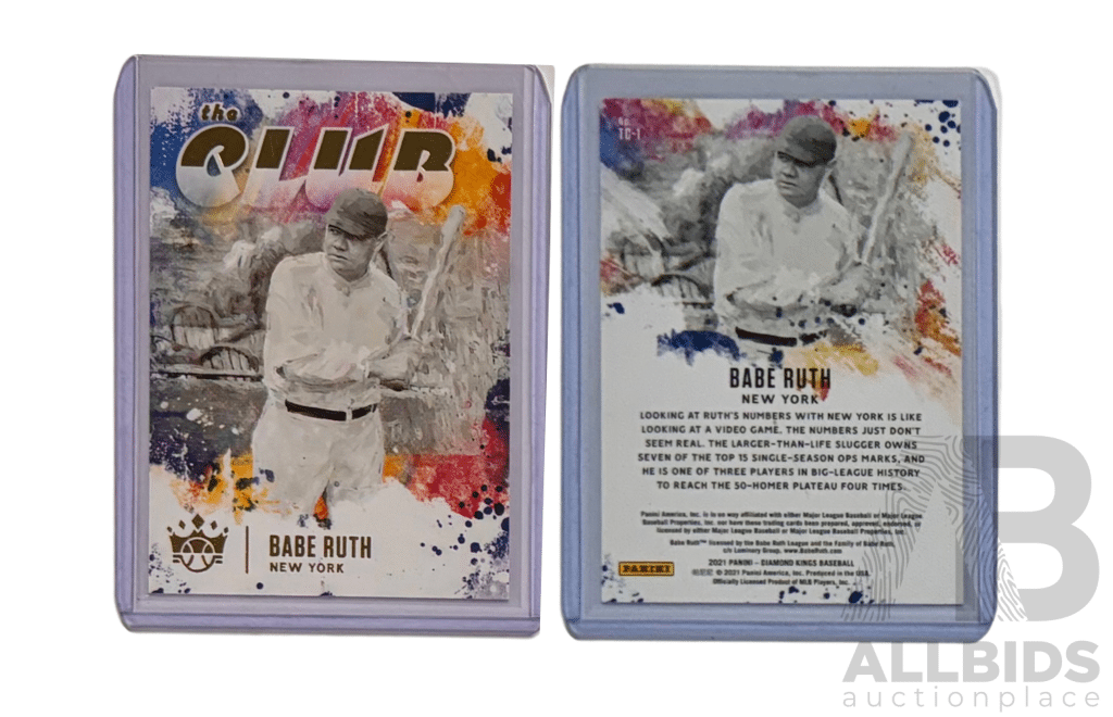 Babe Ruth 2022 Panini Diamond Kings The Club #16