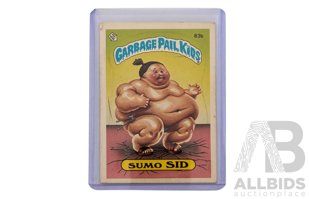 Garbage Pail Kids Sumo Sid Card 83b