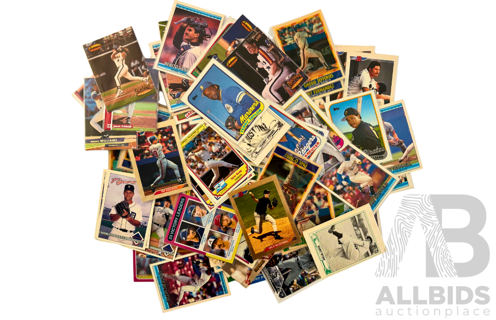 Mixed NBL Baseball Card Collection Lot