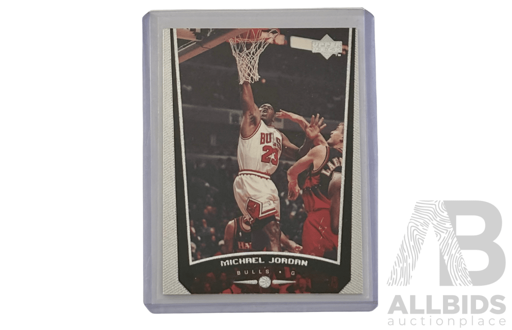 1998 Upper Deck Michael Jordan Chicago Bulls Card
