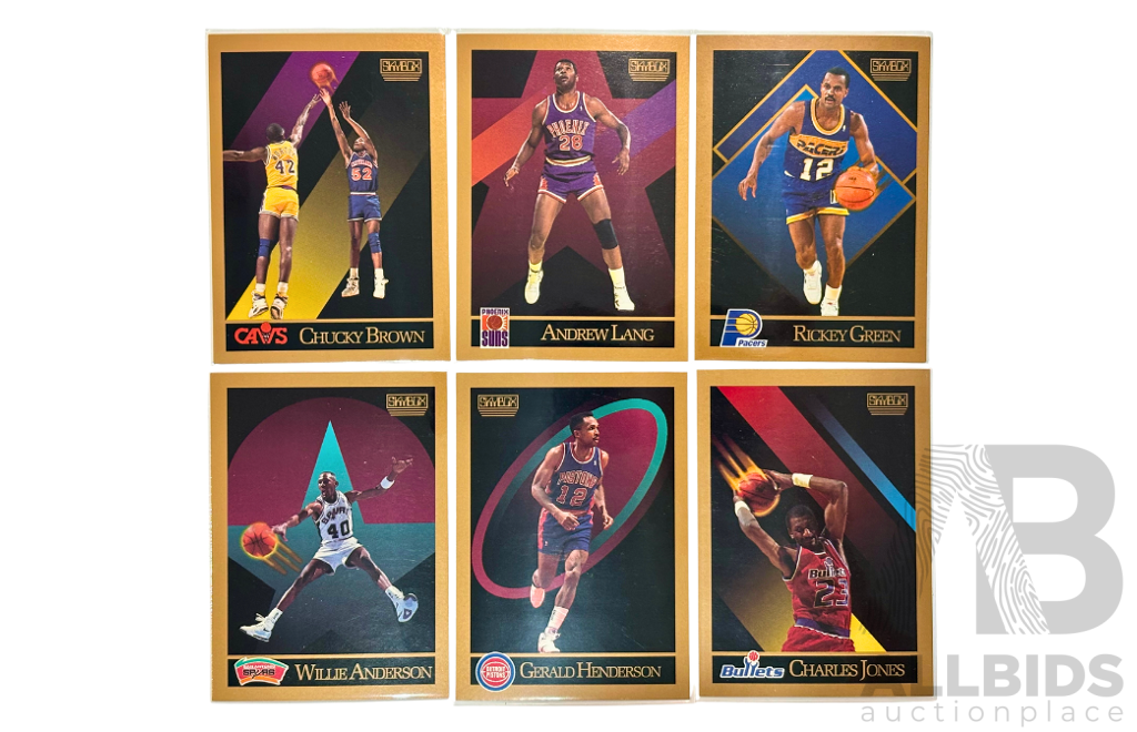 SkyBox NBA Basketball Card Lot of Six