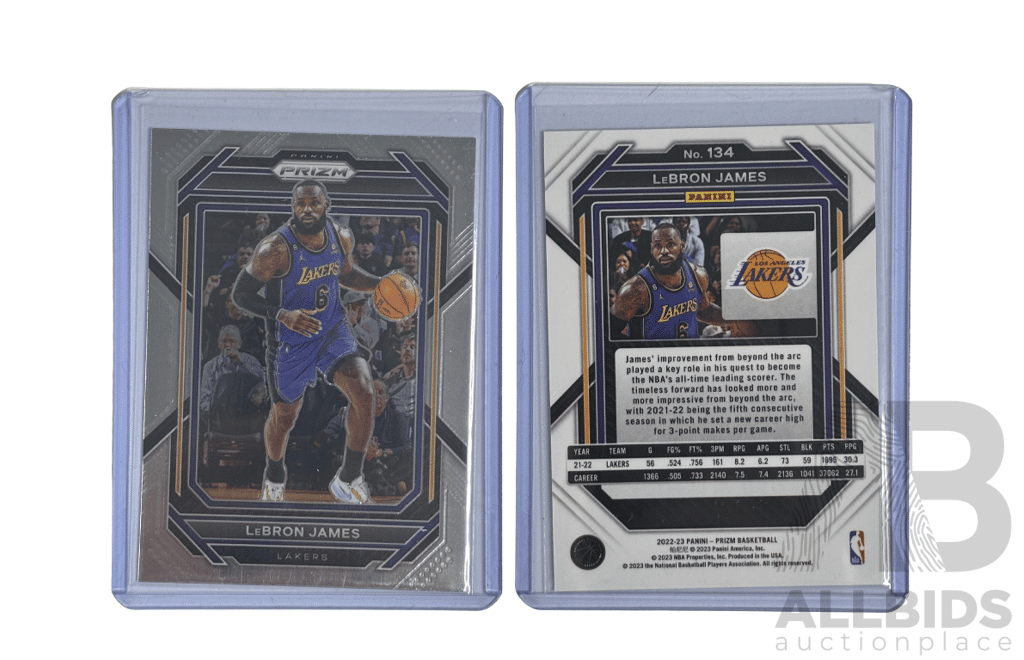 LeBron James – Prizm Base 2022–23