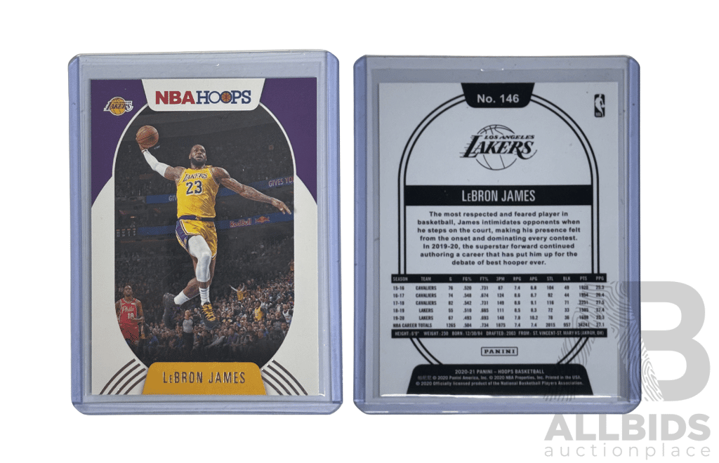 LeBron James – NBA Hoops Card 2020-21