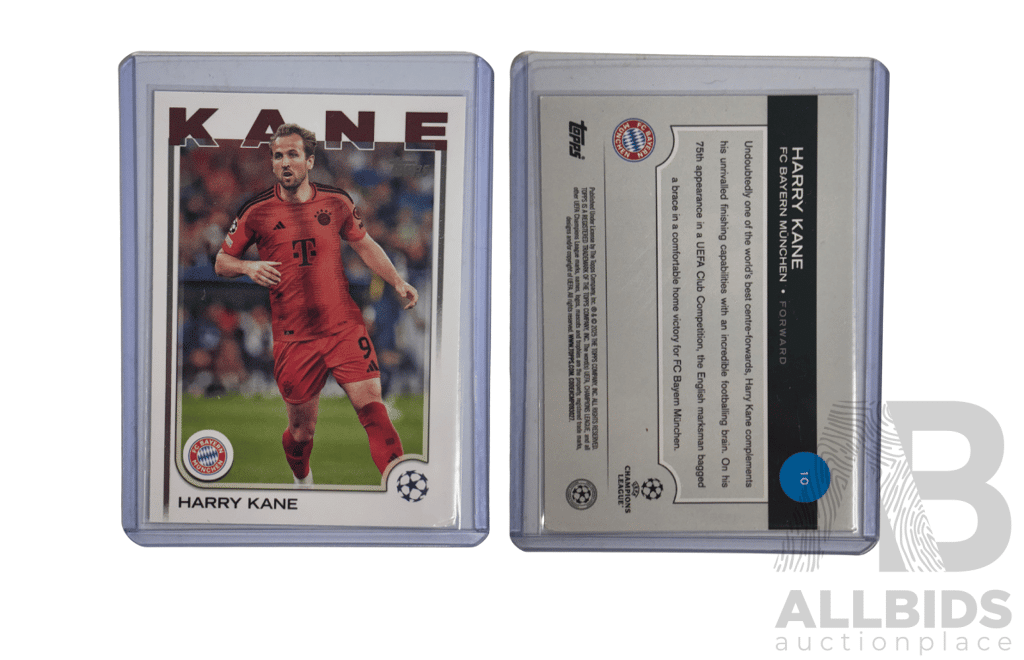 Harry Kane Topps Bayern Munich Card