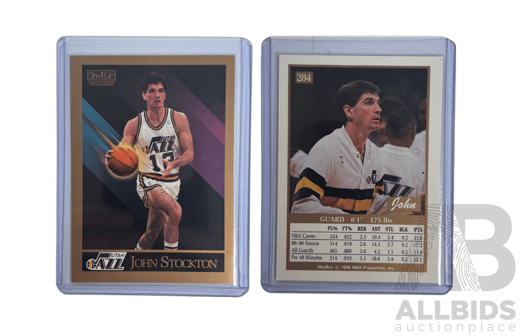 1990 SkyBox – John Stockton 284