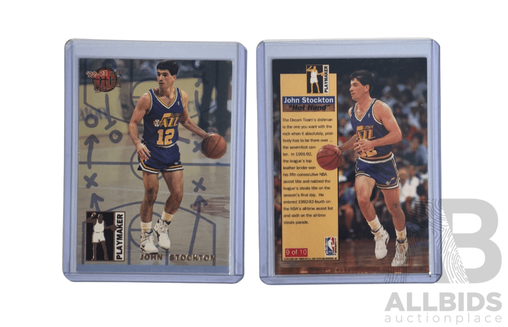 1992–93 Ultra – John Stockton Playmaker Card