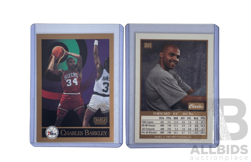 1990 SkyBox – Charles Barkley 211