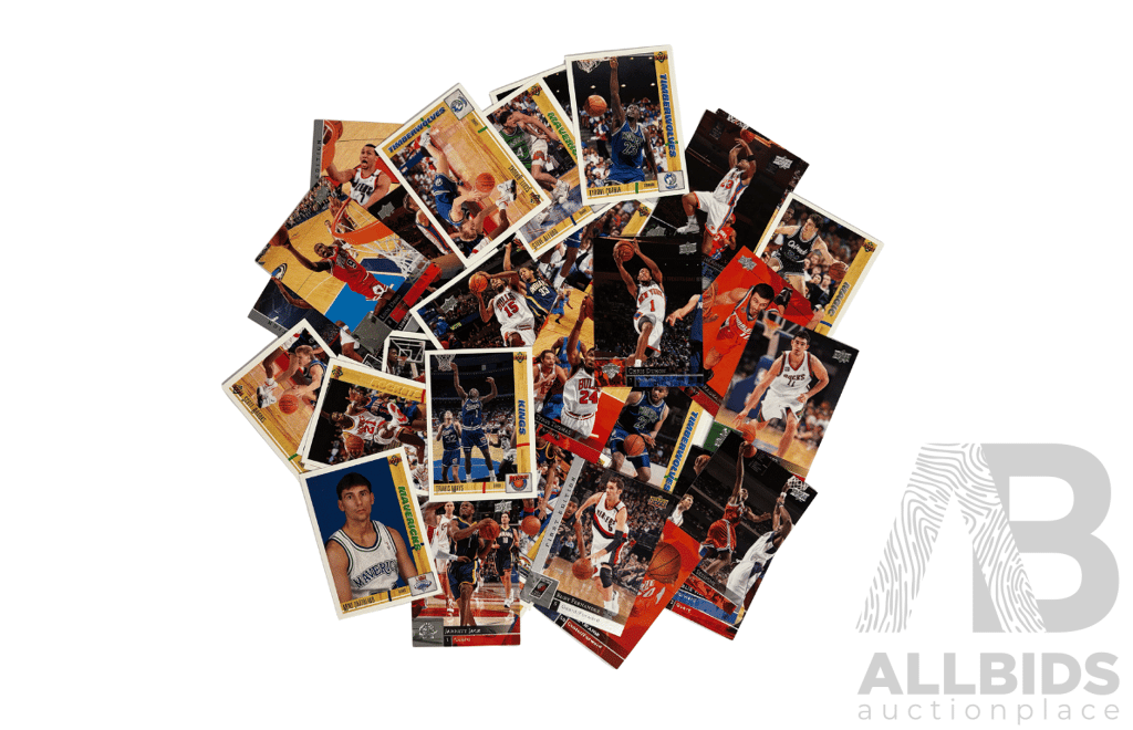 Mixed Basketball Cards Assorted Brands