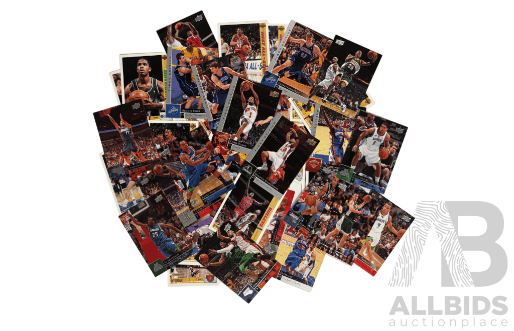 Mixed Basketball Lot 1990s to 2000s Assortment