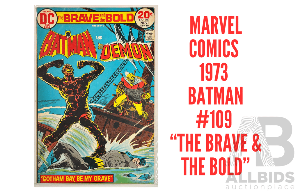 Batman 1973 The Brave & The Bold 109