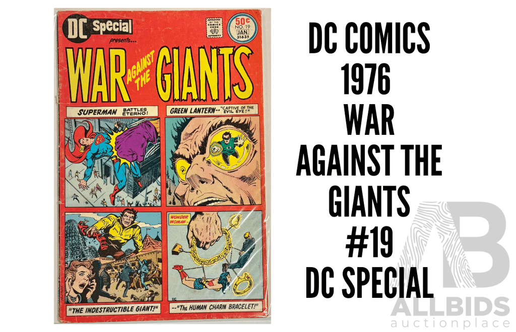 War Against the Giants 1976 – DC Special 19