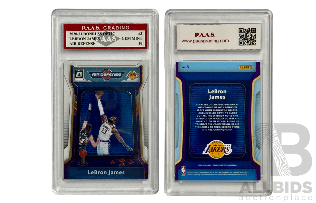 LeBron James 2020-21 Donruss Optic Air Defense #3