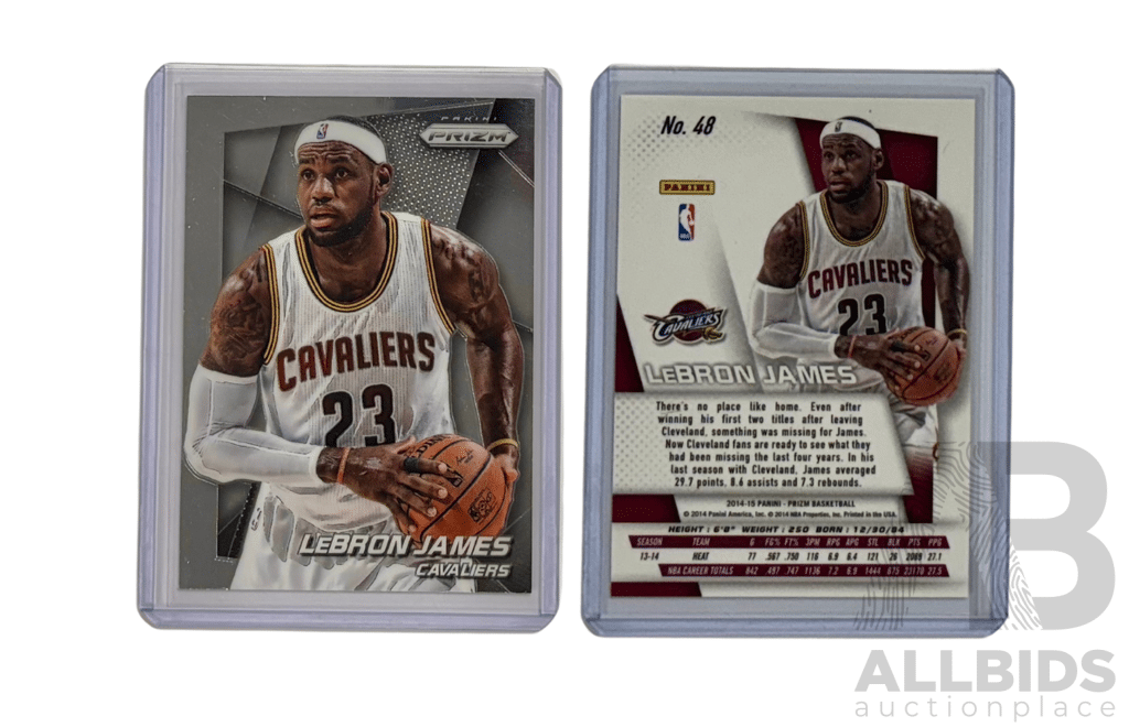 LeBron James 2014-15 Panini Prizm #48