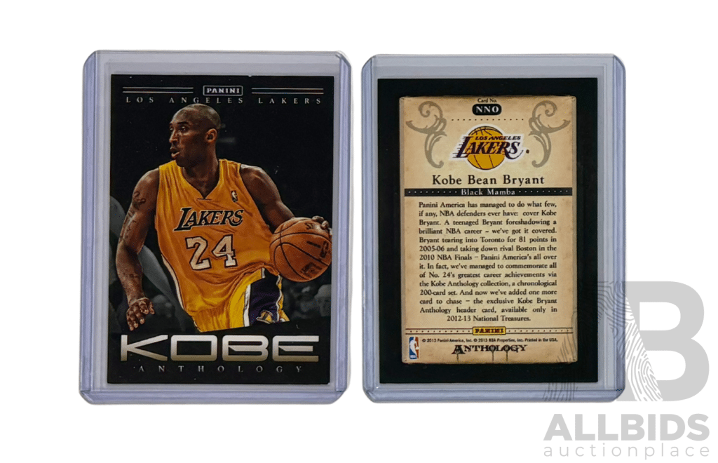 Kobe Bryant 2012-13 Panini Anthology NNO