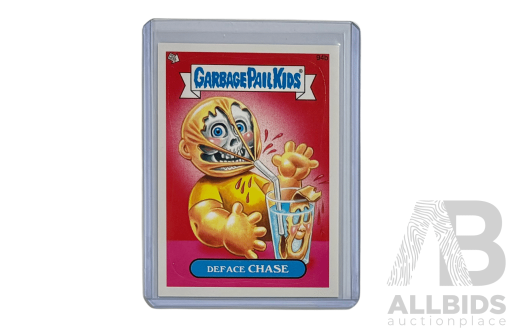 Deface Chase 1986 Garbage Pail Kids Series 1 #94b