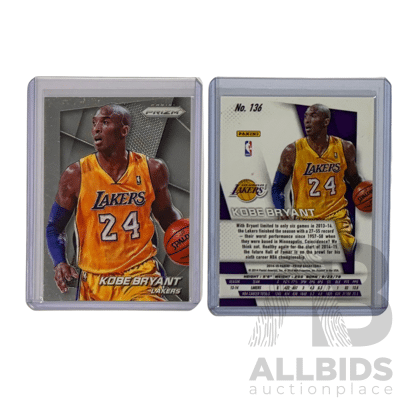 Kobe Bryant 2014-15 Panini Prizm #136