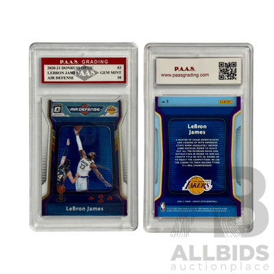 LeBron James 2020-21 Donruss Optic Air Defense #3