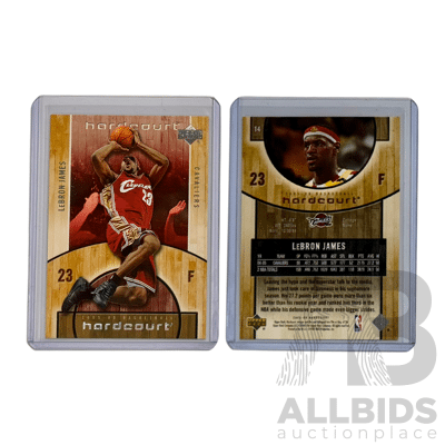 LeBron James 2003-04 Upper Deck Hardcourt #14