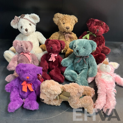 Assorted Russ Plush Toys - Teddy Bear, Rabbit, Doggy