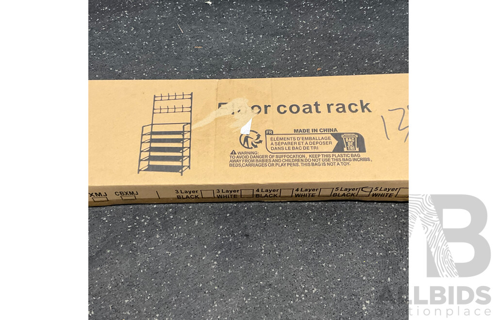 Mixed Homewares - Kitchen Racks & Coat Racks & SodaSteam, Esky and Sun Shelter - Lot of 6