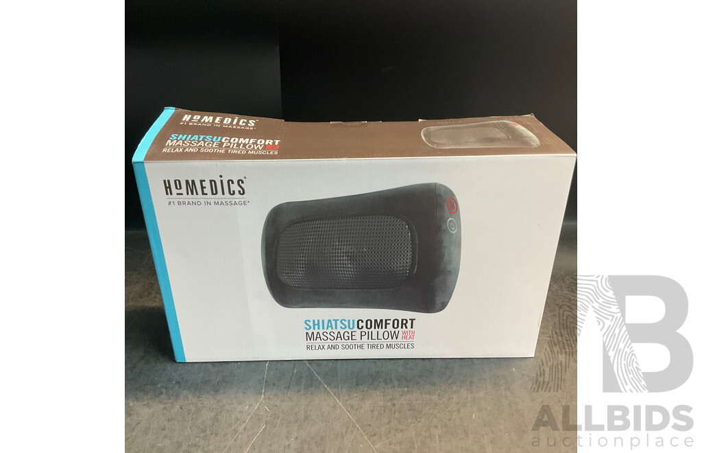 HOMEDICS Massage Pillow & 3 in 1 Vacuum Cleaner