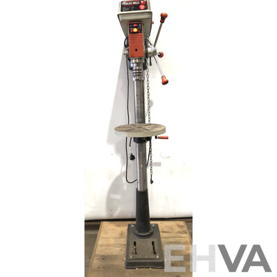 Peerless Drills 6 Speed Electric Pedestal Drill Press