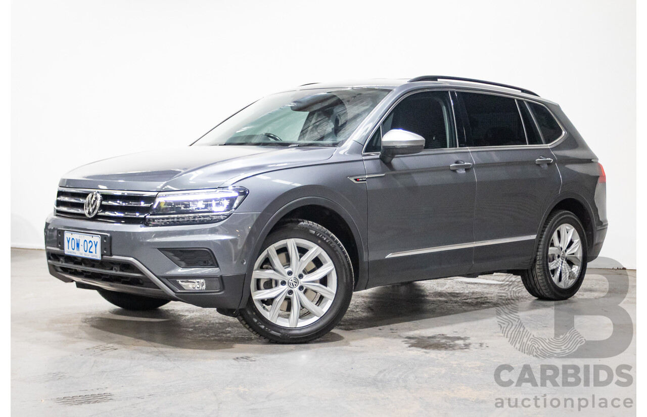 09/2021 Volkswagen Tiguan Allspace 162TSI Proline (AWD) 5NA MY21 4D Wagon Platinum Grey Metallic Turbo 2.0L