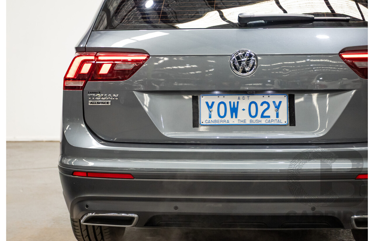 09/2021 Volkswagen Tiguan Allspace 162TSI Proline (AWD) 5NA MY21 4D Wagon Platinum Grey Metallic Turbo 2.0L