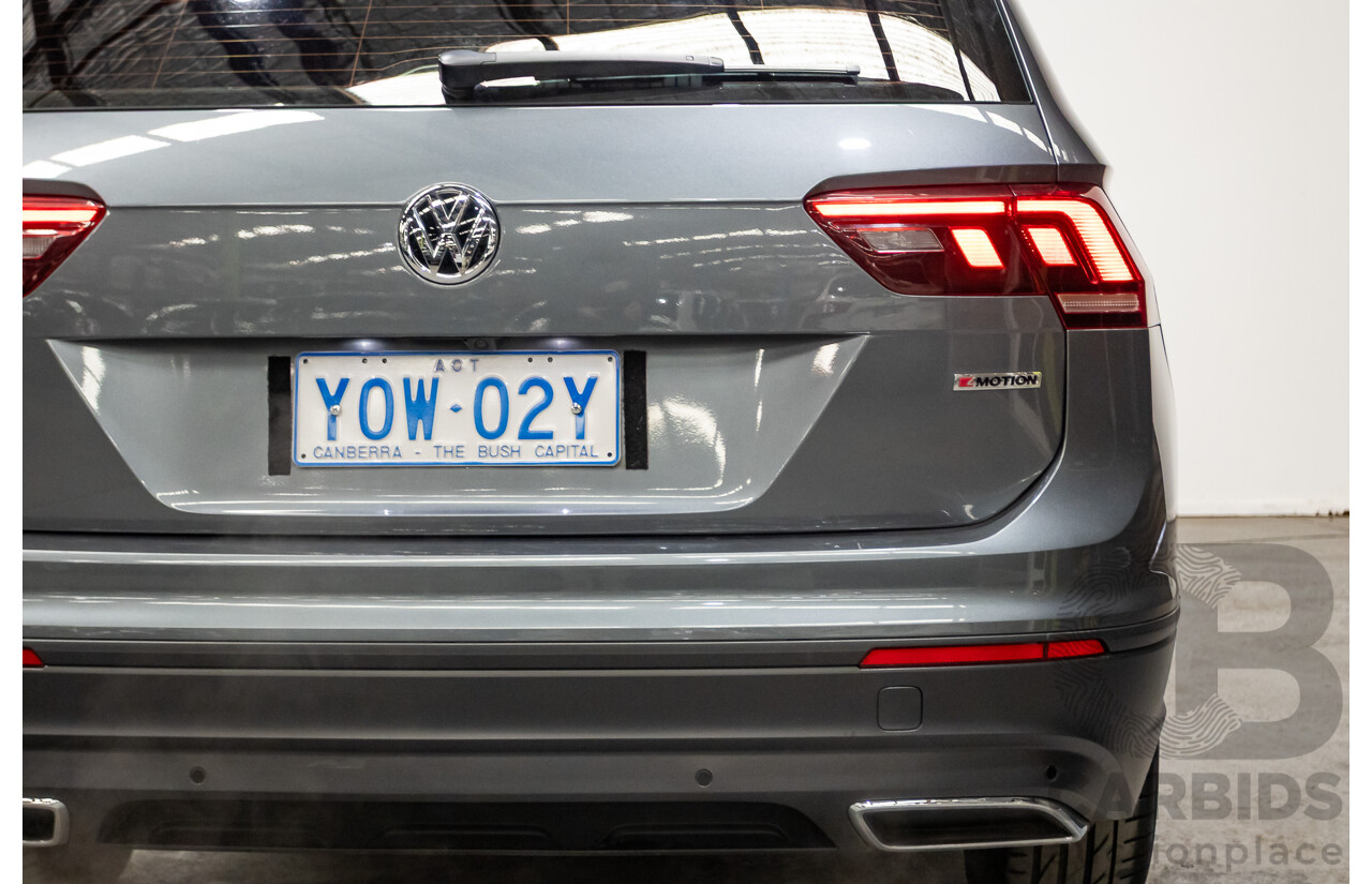 09/2021 Volkswagen Tiguan Allspace 162TSI Proline (AWD) 5NA MY21 4D Wagon Platinum Grey Metallic Turbo 2.0L