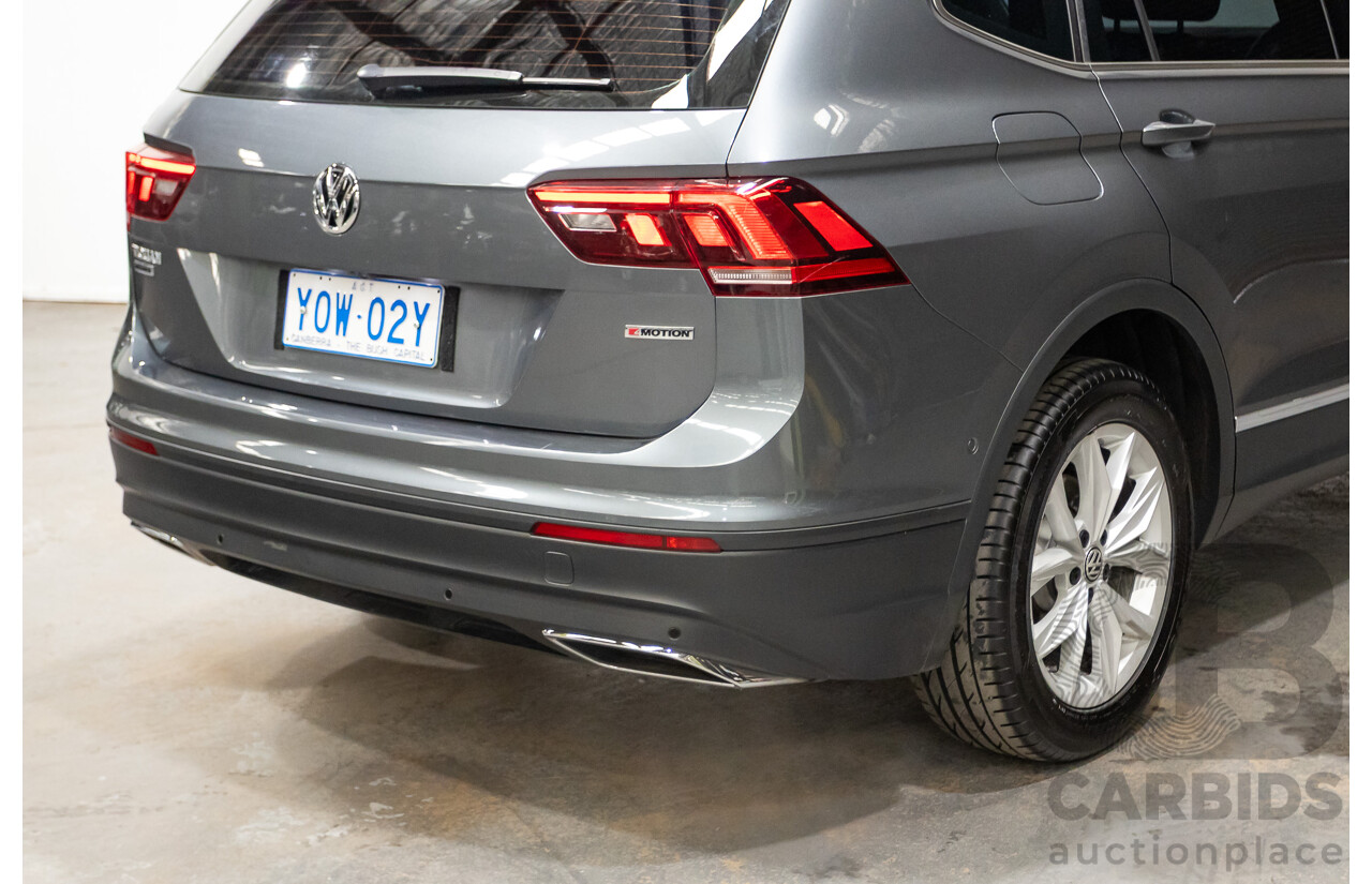 09/2021 Volkswagen Tiguan Allspace 162TSI Proline (AWD) 5NA MY21 4D Wagon Platinum Grey Metallic Turbo 2.0L