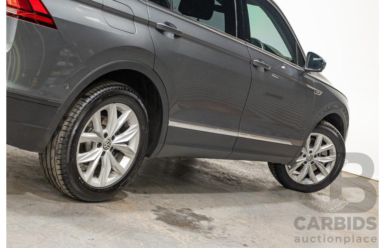 09/2021 Volkswagen Tiguan Allspace 162TSI Proline (AWD) 5NA MY21 4D Wagon Platinum Grey Metallic Turbo 2.0L