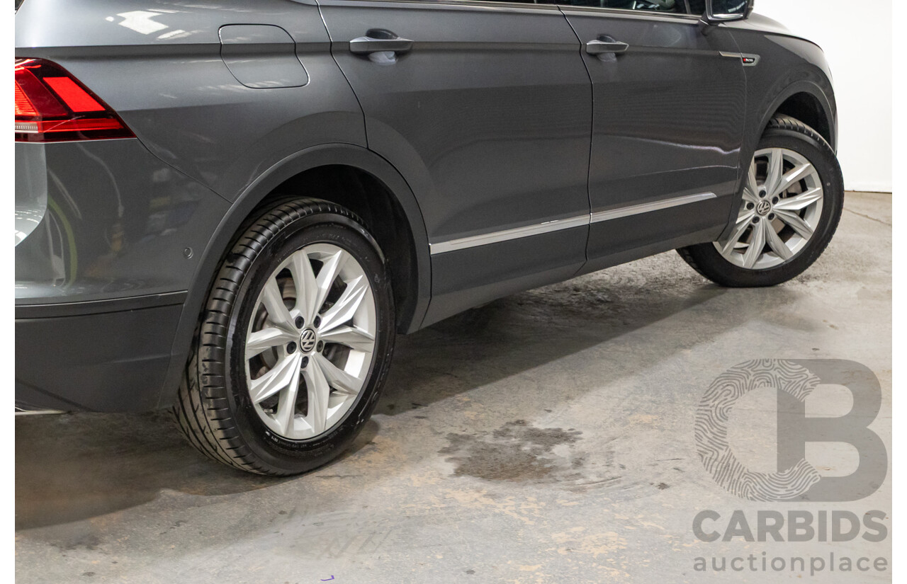 09/2021 Volkswagen Tiguan Allspace 162TSI Proline (AWD) 5NA MY21 4D Wagon Platinum Grey Metallic Turbo 2.0L