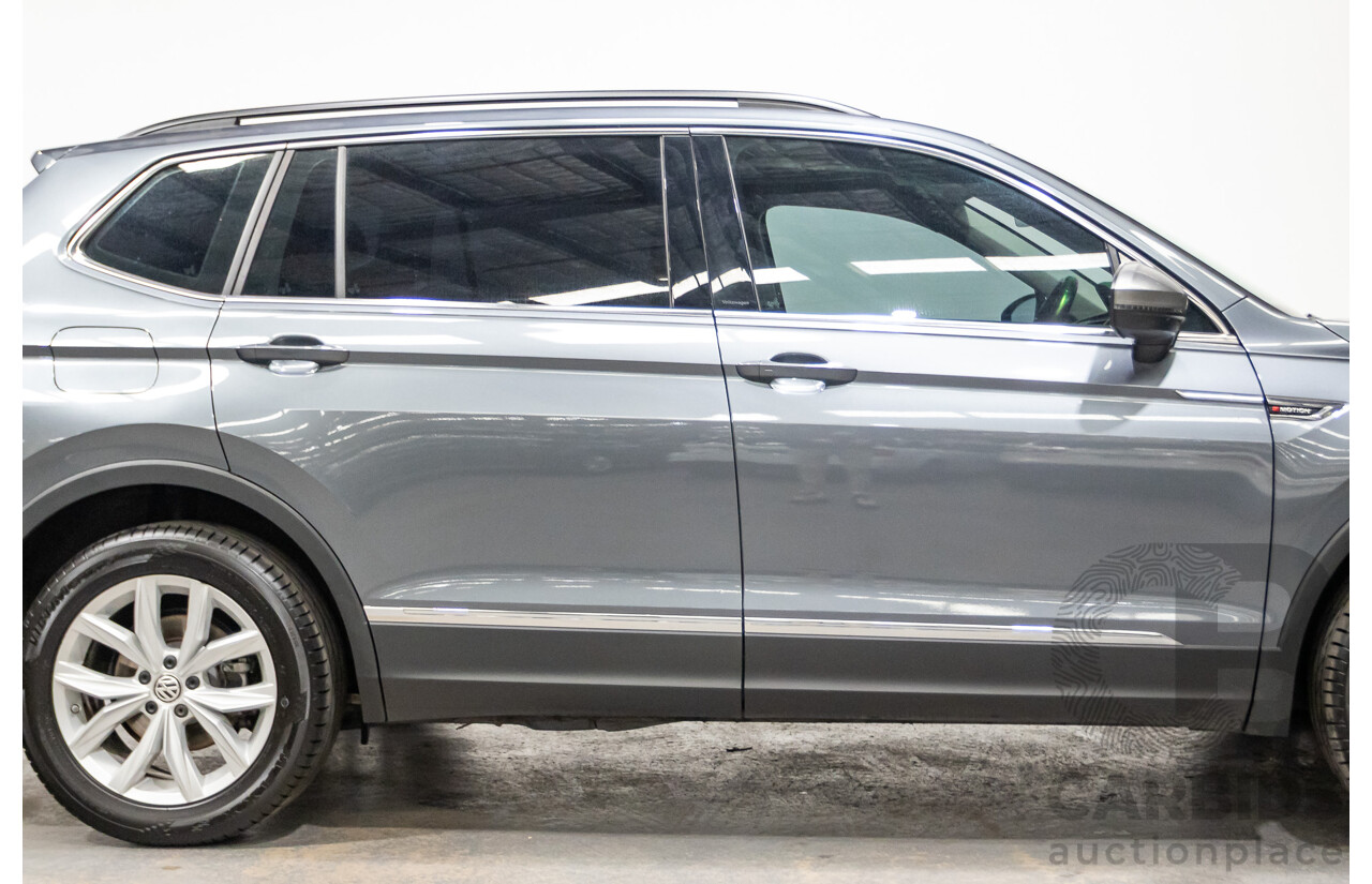 09/2021 Volkswagen Tiguan Allspace 162TSI Proline (AWD) 5NA MY21 4D Wagon Platinum Grey Metallic Turbo 2.0L