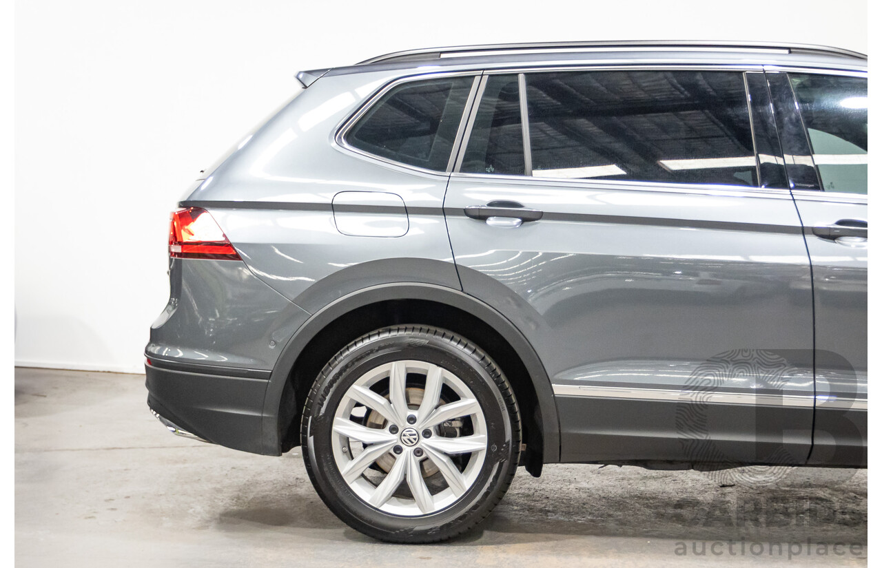 09/2021 Volkswagen Tiguan Allspace 162TSI Proline (AWD) 5NA MY21 4D Wagon Platinum Grey Metallic Turbo 2.0L