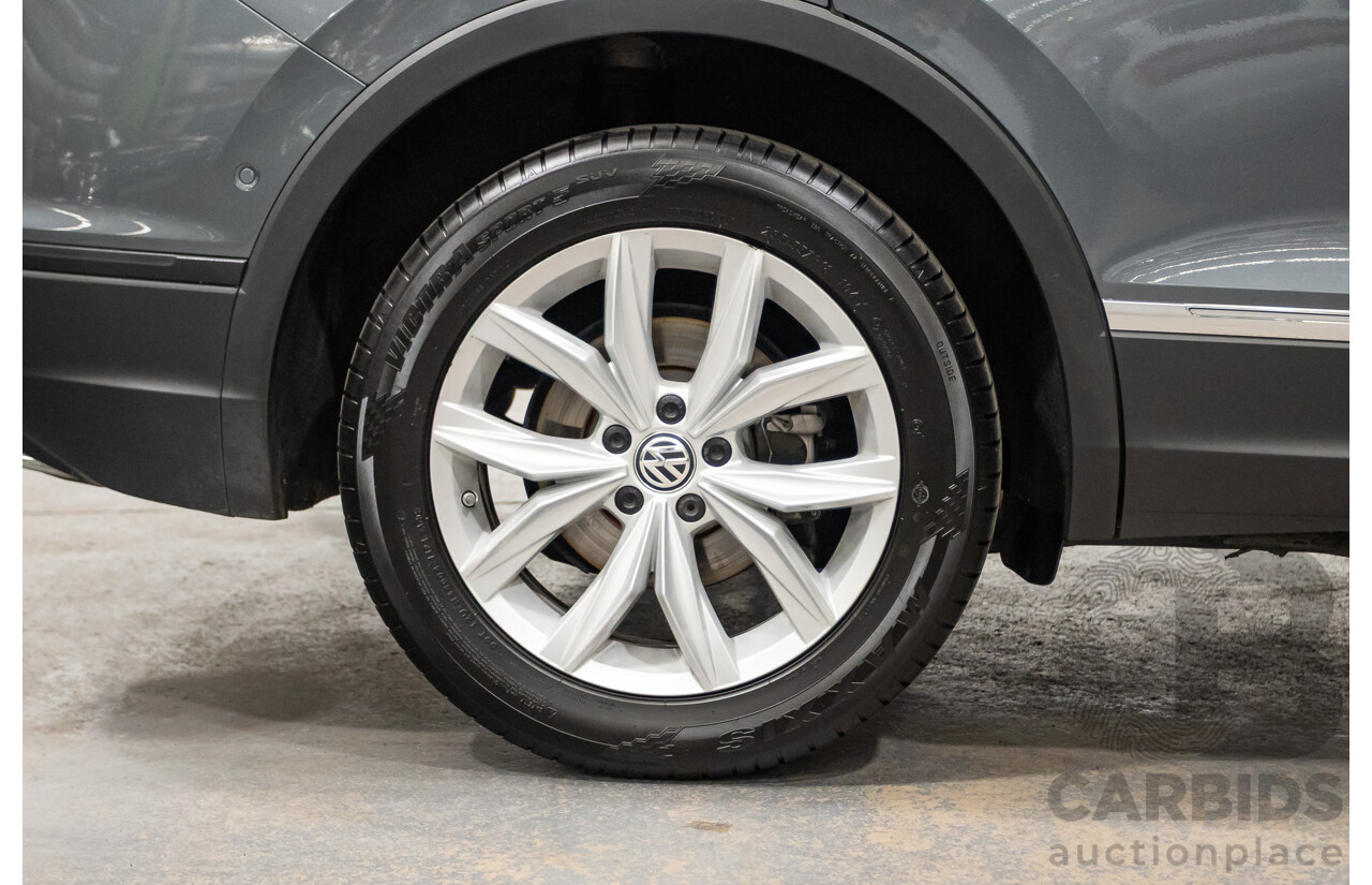 09/2021 Volkswagen Tiguan Allspace 162TSI Proline (AWD) 5NA MY21 4D Wagon Platinum Grey Metallic Turbo 2.0L