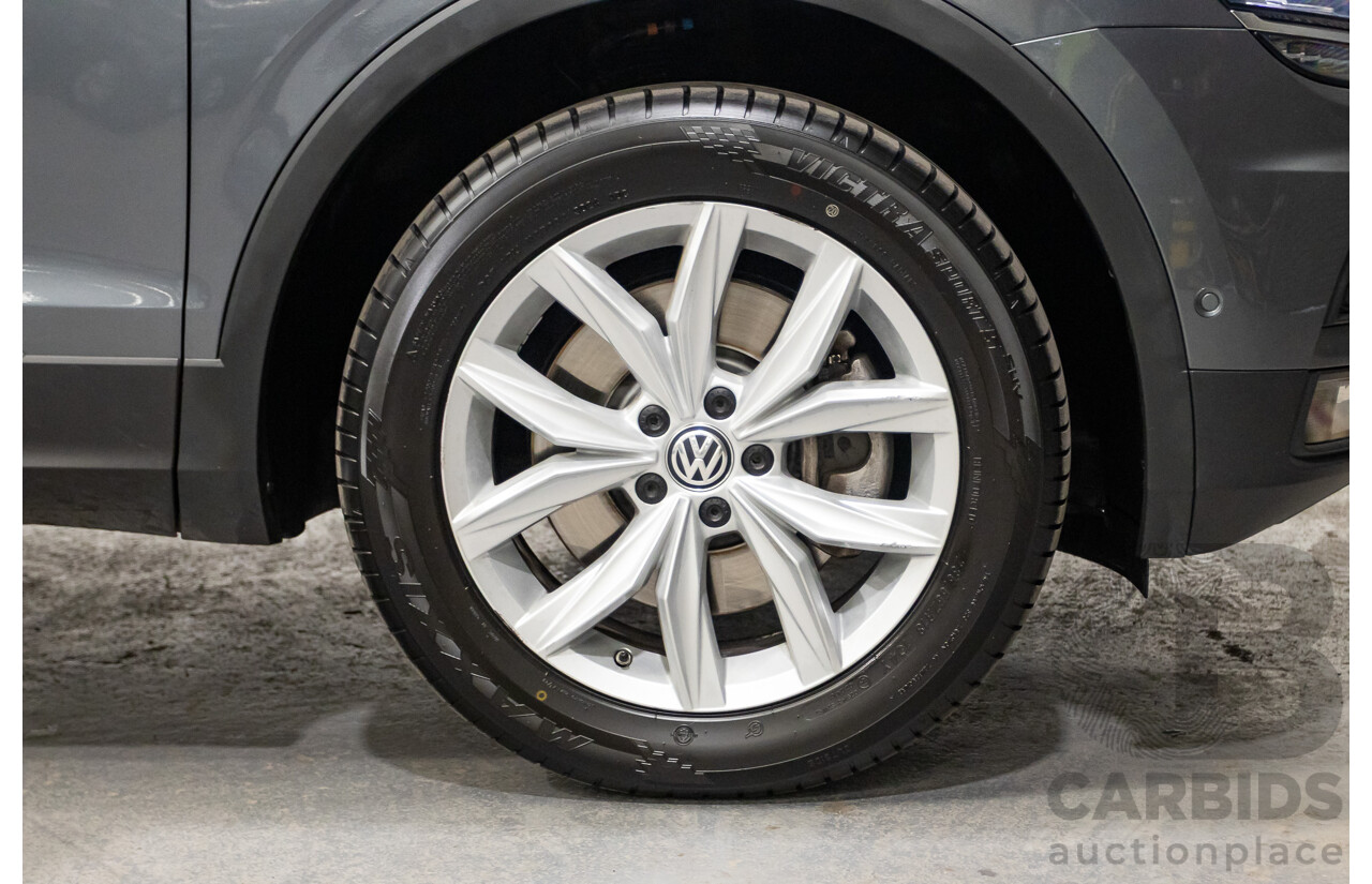 09/2021 Volkswagen Tiguan Allspace 162TSI Proline (AWD) 5NA MY21 4D Wagon Platinum Grey Metallic Turbo 2.0L