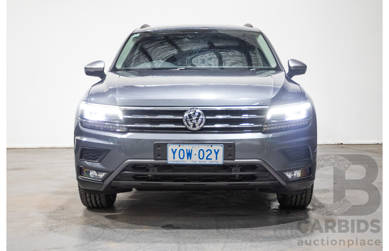 09/2021 Volkswagen Tiguan Allspace 162TSI Proline (AWD) 5NA MY21 4D Wagon Platinum Grey Metallic Turbo 2.0L