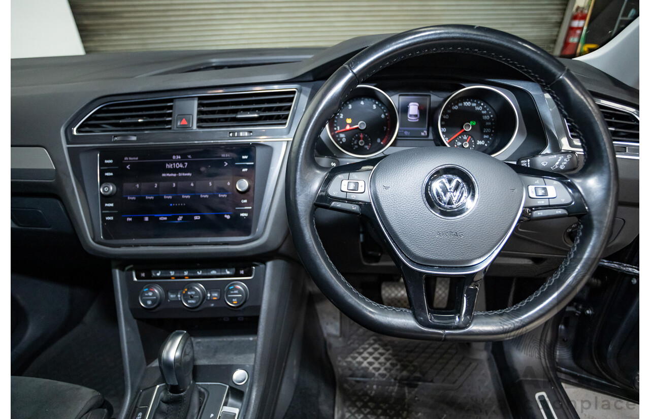 09/2021 Volkswagen Tiguan Allspace 162TSI Proline (AWD) 5NA MY21 4D Wagon Platinum Grey Metallic Turbo 2.0L