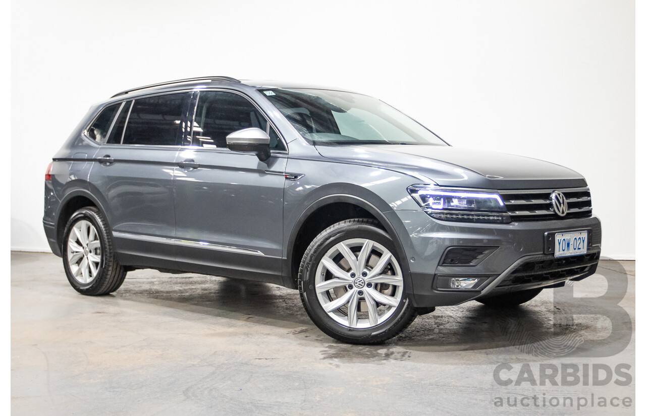09/2021 Volkswagen Tiguan Allspace 162TSI Proline (AWD) 5NA MY21 4D Wagon Platinum Grey Metallic Turbo 2.0L